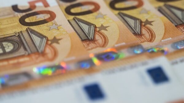 a close up of a bunch of money