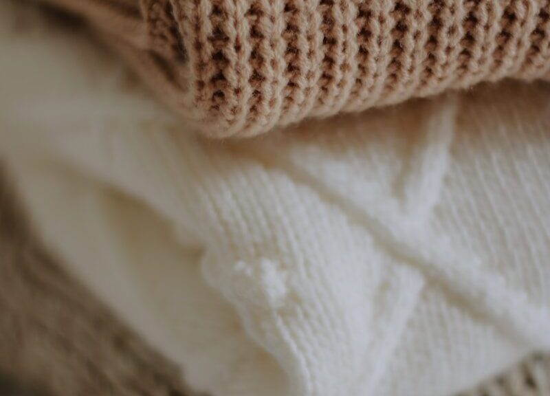 a close up of a white towel