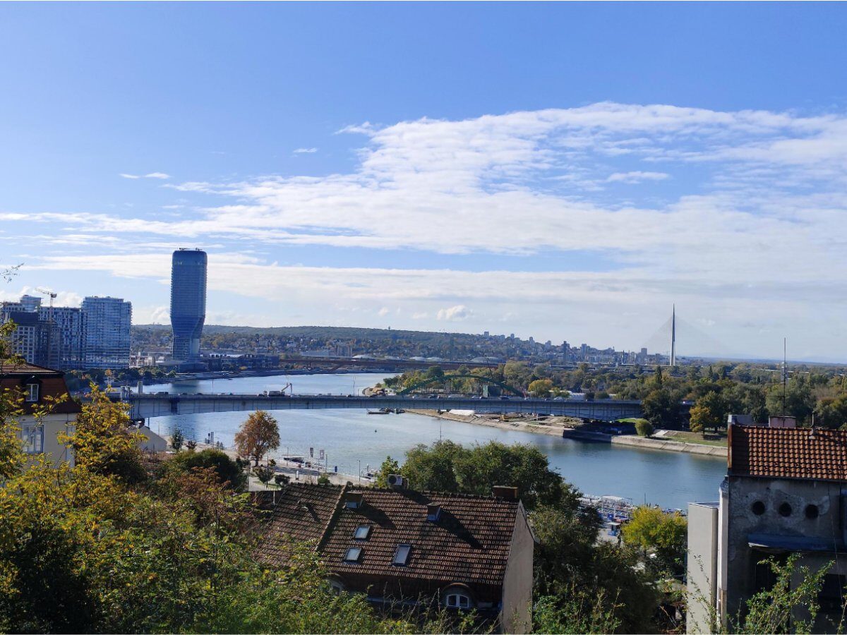 Beograd, Brankov most, Sava, Kalemegdan