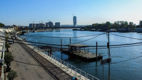 promenade, serbia, river, city, nature, sky, belgrade, water