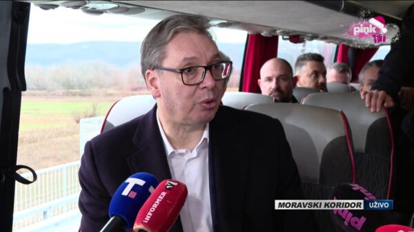Aleksandar Vučić, Moravski koridor