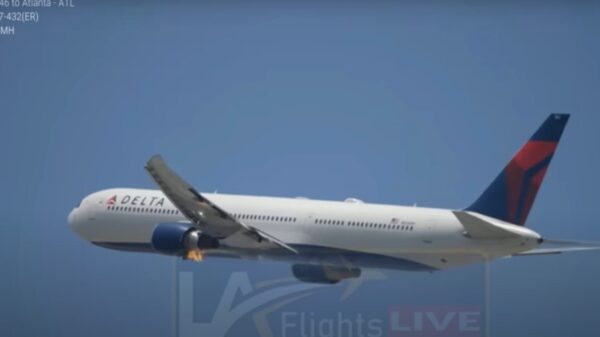 Problem na avionu Delte