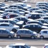vozila, automobili, izvoz, parking, južna koreja