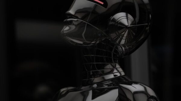 black and white robot illustration