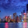 river, waterfront, shanghai, china, lights, neon, cityscape, shanghai, shanghai, shanghai, shanghai, shanghai
