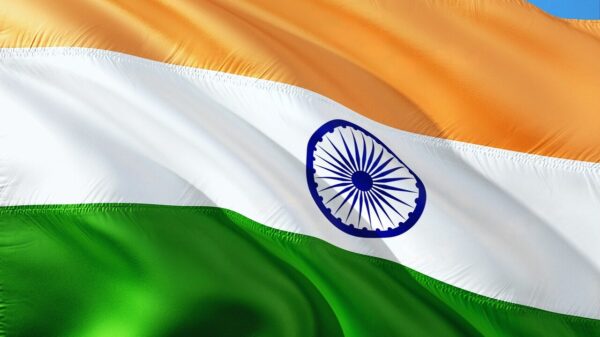 flag, india, banner