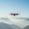 turned-on drone