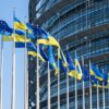 ukraine, eu, european parliament, flags, european union, ukrainian flags, ukraine, european parliament, european parliament, european union, european union, european union, european union, european union