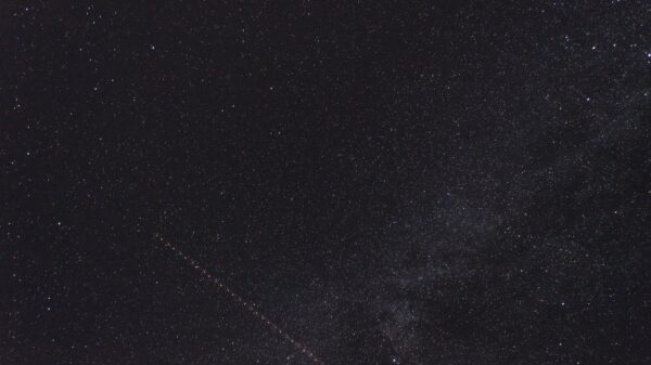 A breathtaking image of the starry night sky over Greece, showcasing the celestial beauty.